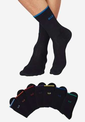 H.I.S Socks in Black: front