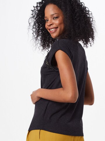 T-shirt 'Naja' ABOUT YOU en gris : derrière