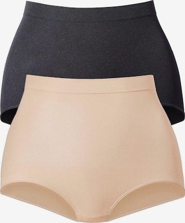 PETITE FLEUR Shaping Slip in Beige: front