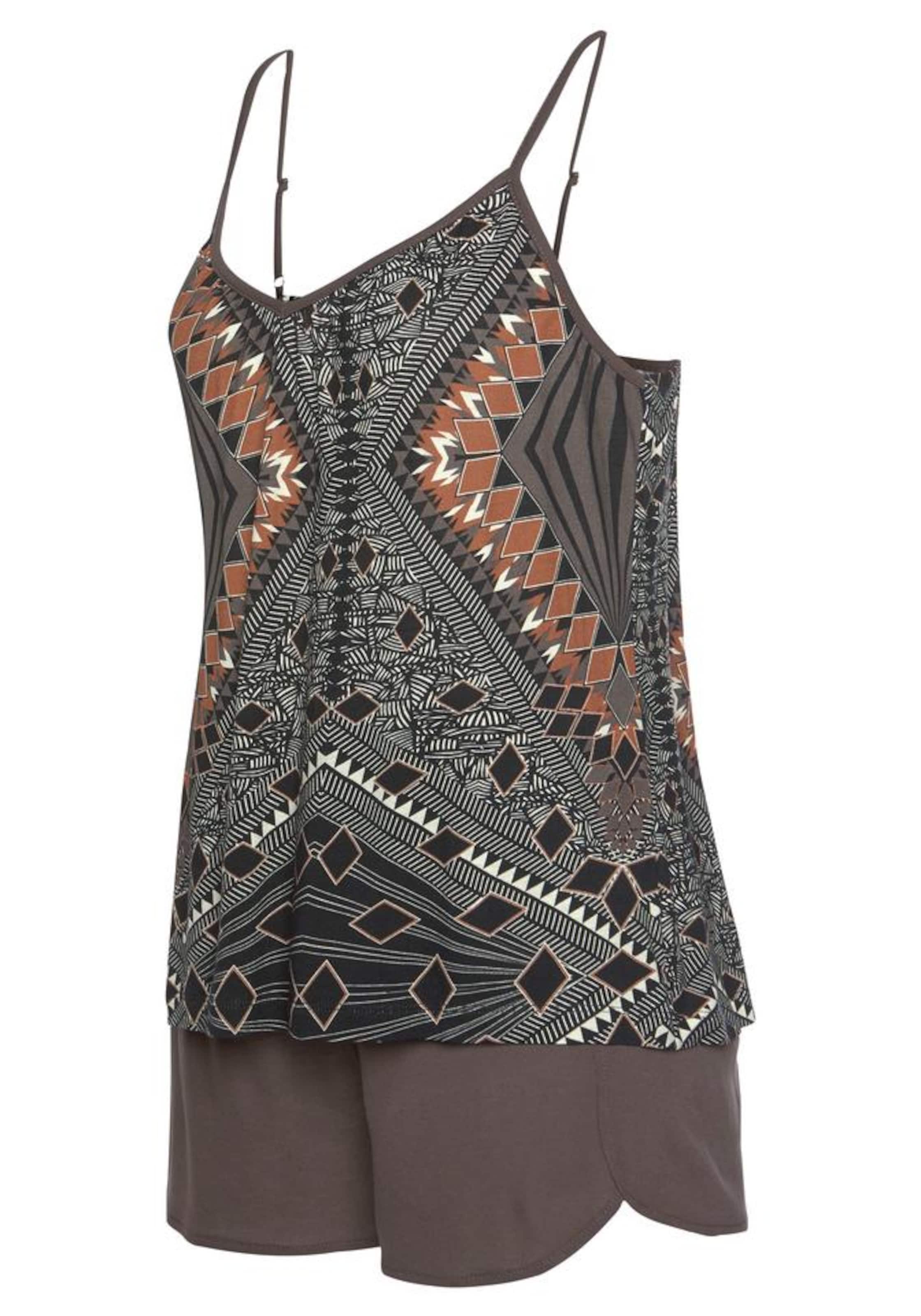 LASCANA Shorty in Braun