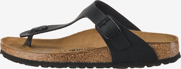 BIRKENSTOCK - Sandalias de dedo 'Gizeh' en negro