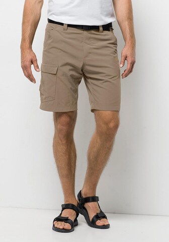 JACK WOLFSKIN Regular Shorts 'Hoggar' in Beige: predná strana