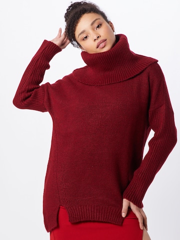 ABOUT YOU Oversize pulóver - piros: elől