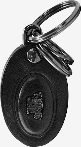 The Bridge Key Ring in Black: front