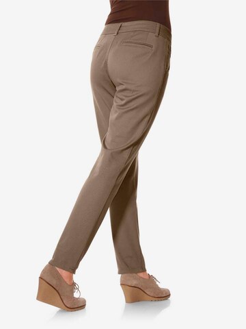 heine Normalny krój Spodnie 'Linea Tesini' w kolorze beżowy