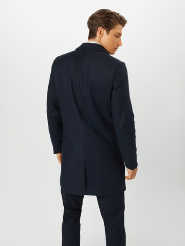 Coupe regular Manteau mi-saison Casual Friday en bleu