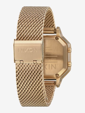 Nixon Digital klocka 'Siren Milanese' i guld