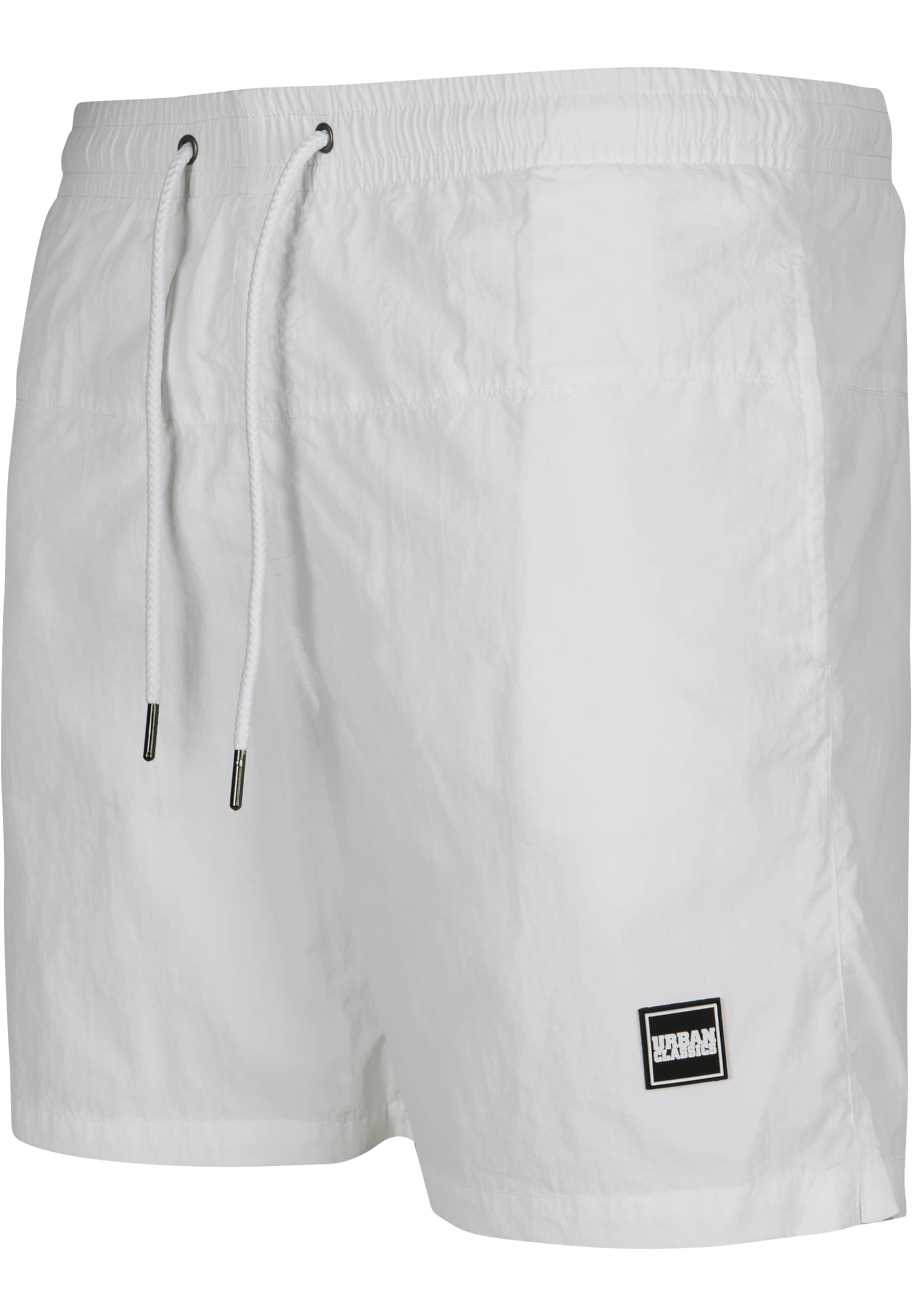 Urban Classics Plavecké šortky - Biela