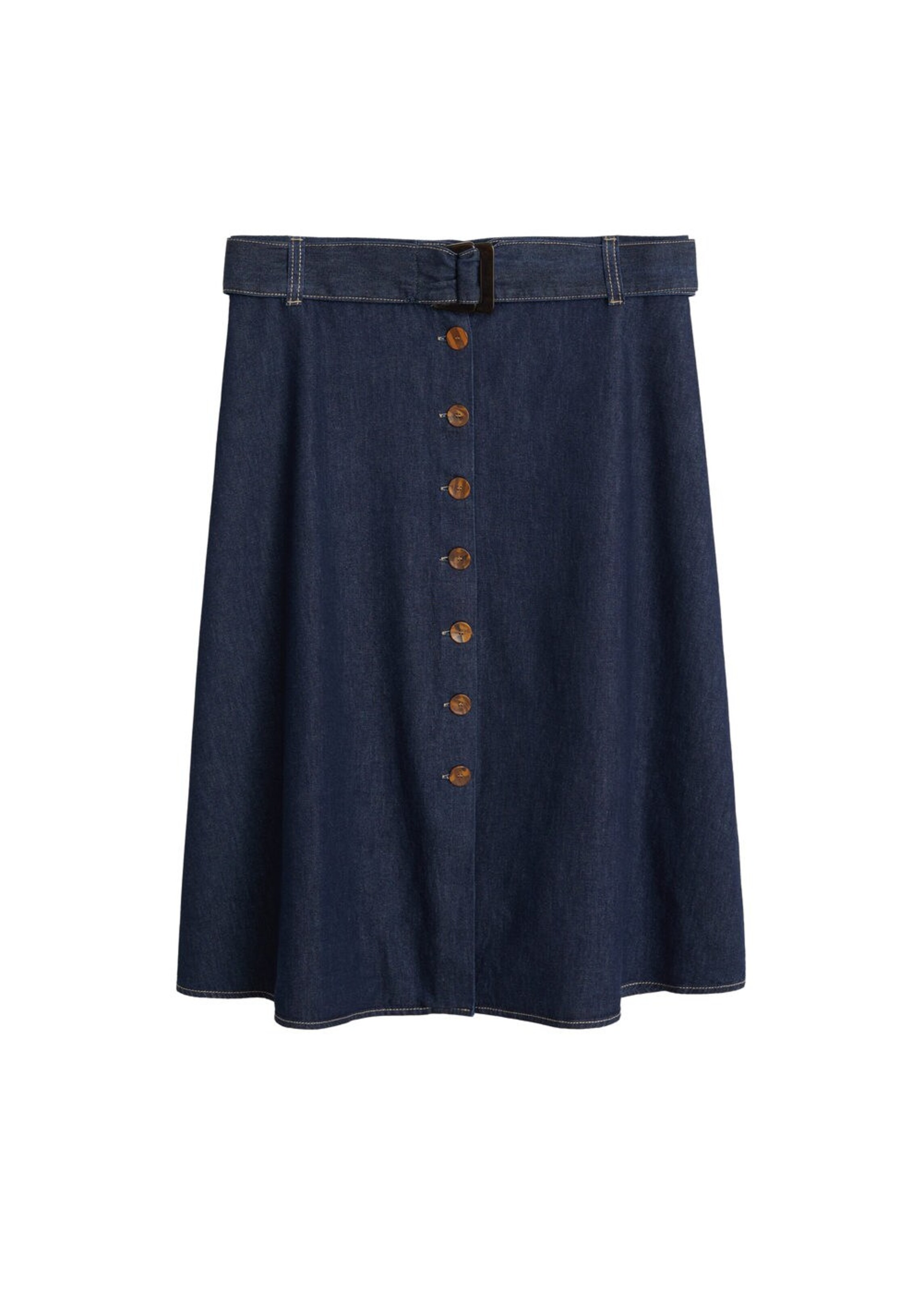 VIOLETA by Mango - Rock 'campana' in blau