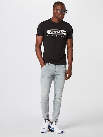 G-Star RAW Skjorte 'Graphic 4' i svart