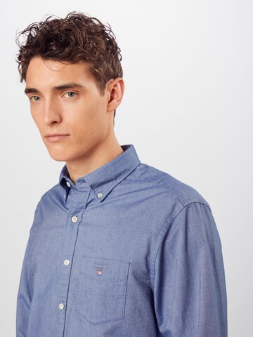 GANT Regular fit Button Up Shirt in Blue