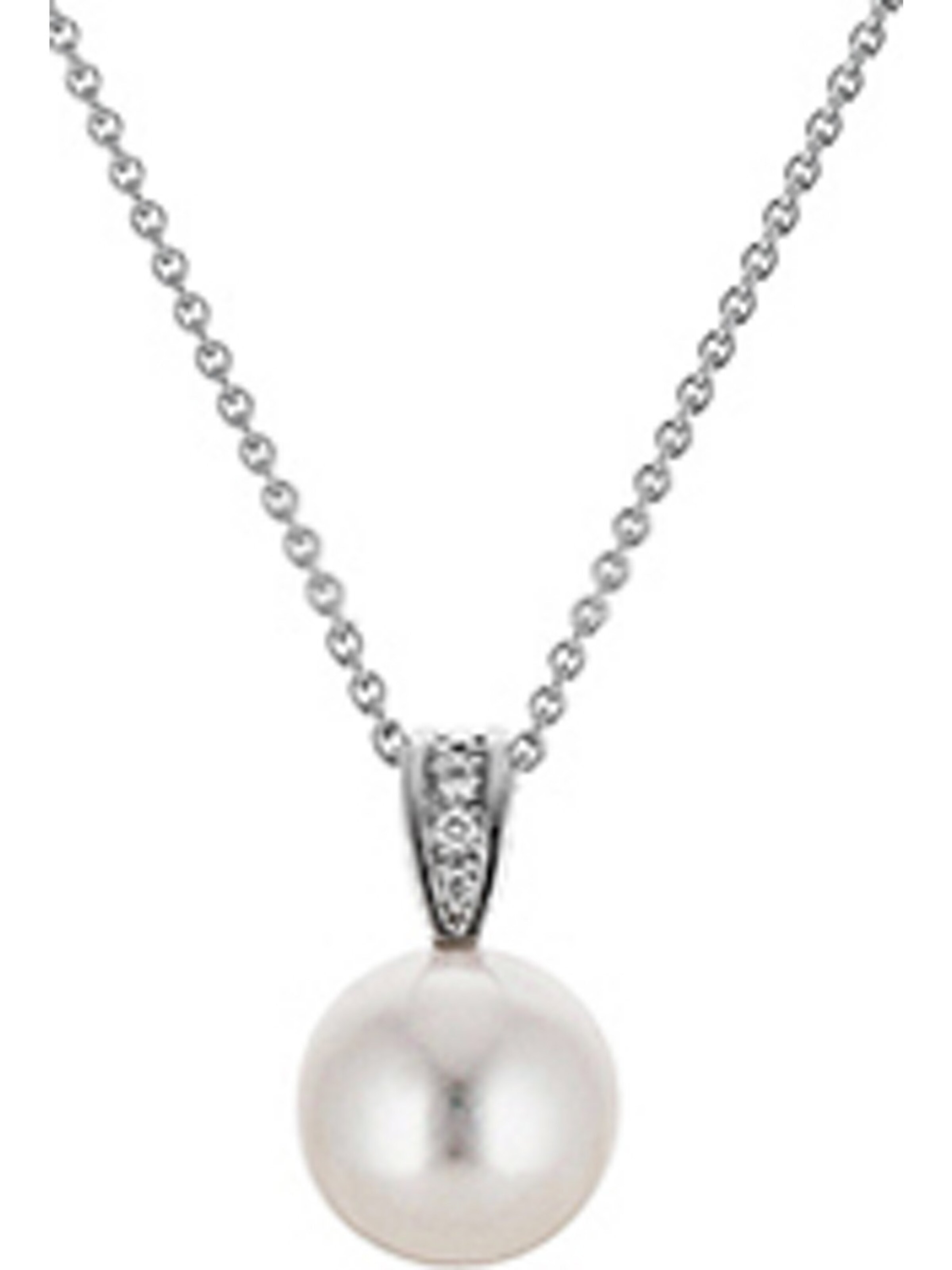 CHRIST Kette in Weiß: Vorderseite