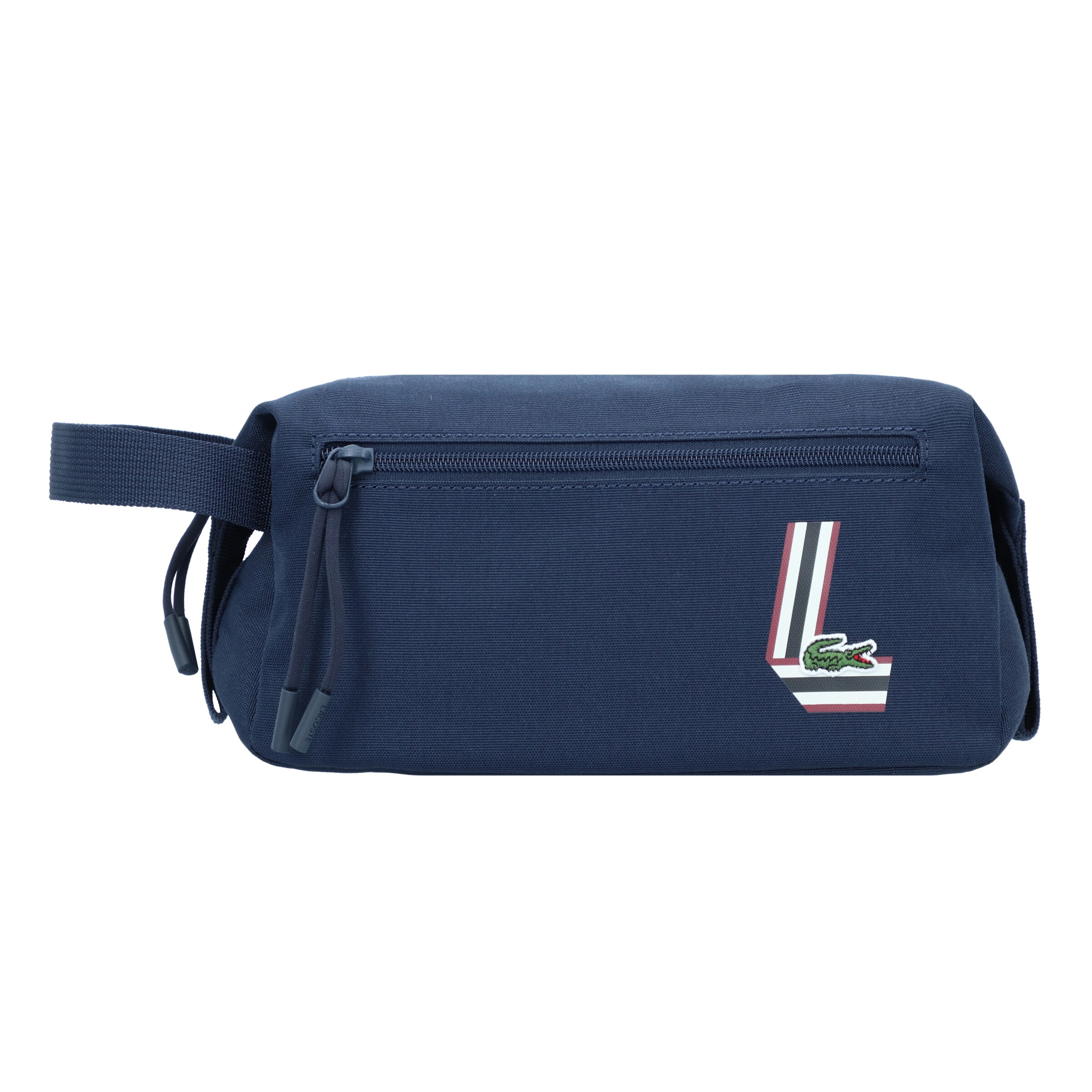 LACOSTE - Toilettas 'Neocroc Fantaisie' in de kleur Kobaltblauw