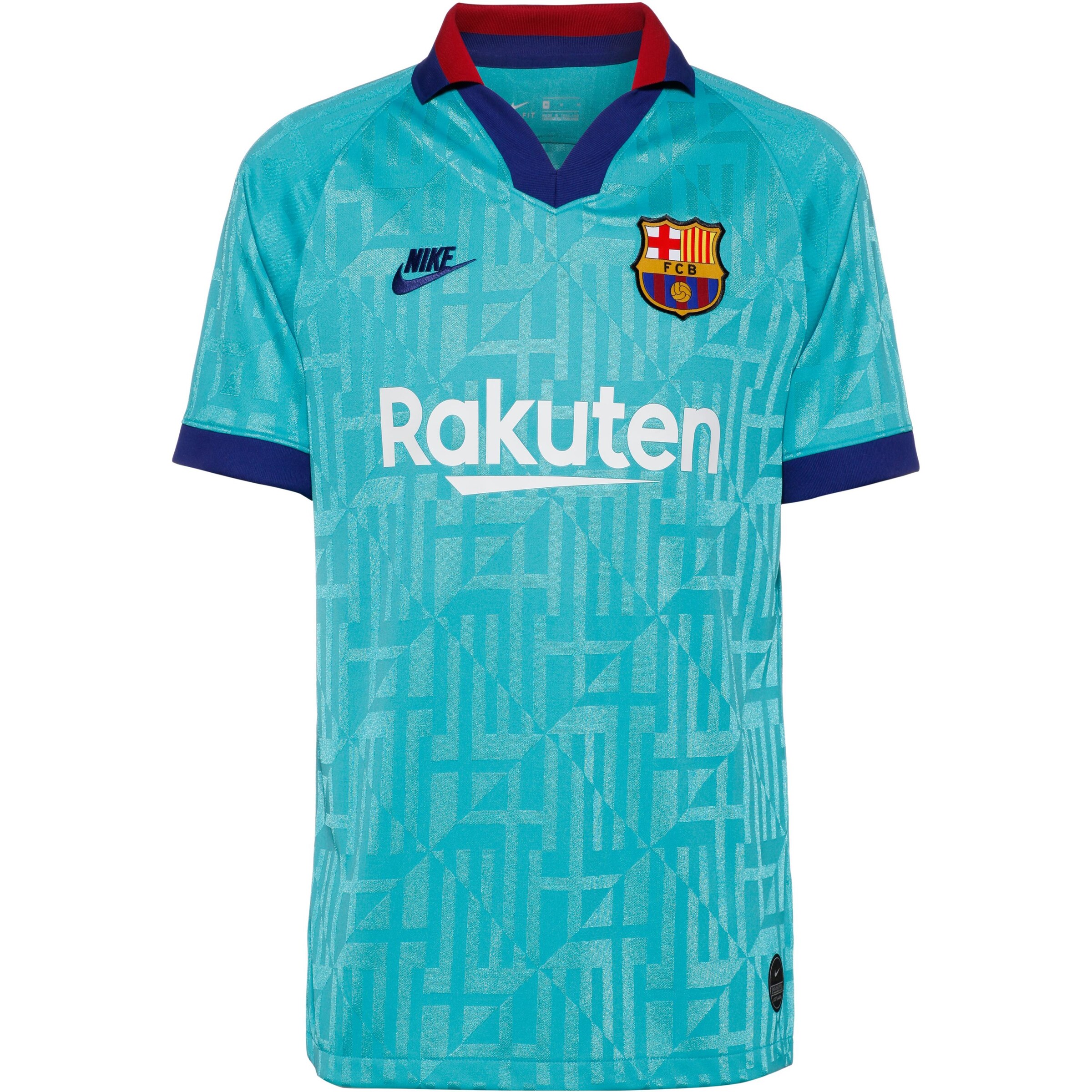 Nike Sportswear - Fußballtrikot 'FC Barcelona 19/20 3rd' in türkis