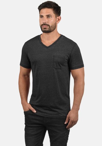 !Solid Shirt 'Theon' in Black: front