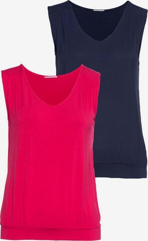 LASCANA Top in Blauw: voorkant