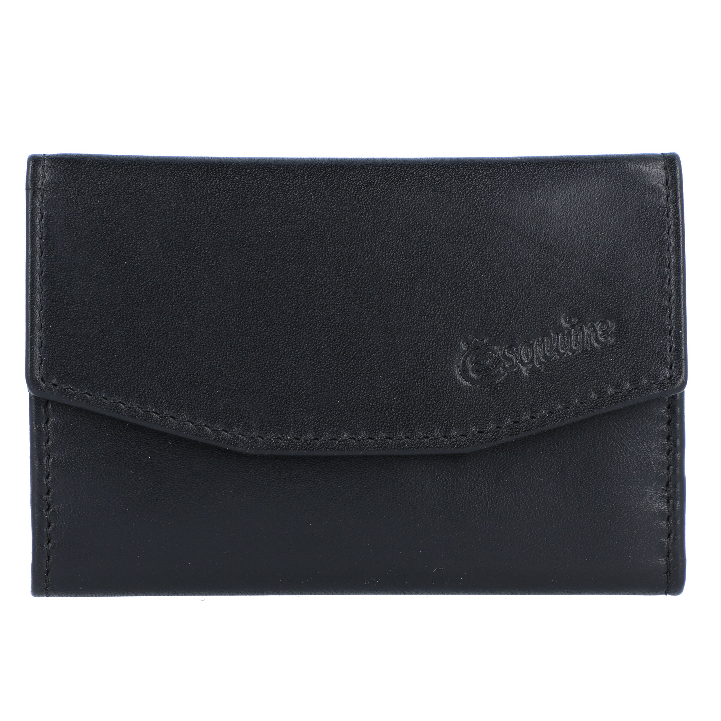 Esquire Schlüsseletui in Schwarz: Vorderseite