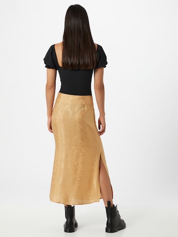 Motel Skirt 'Tindra' in Yellow