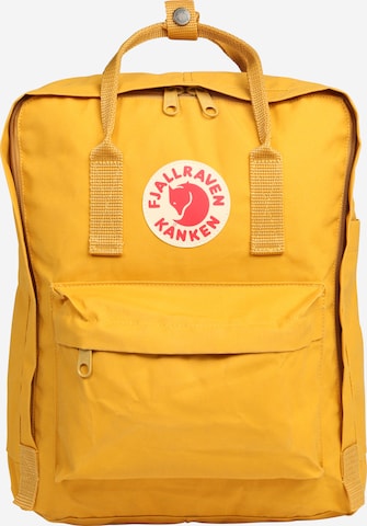 Sac à dos 'Kånken' Fjällräven en jaune : devant