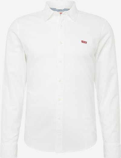 LEVI'S ® Риза 'LS Battery HM Shirt Slim' в червено / бяло, Преглед на продукта