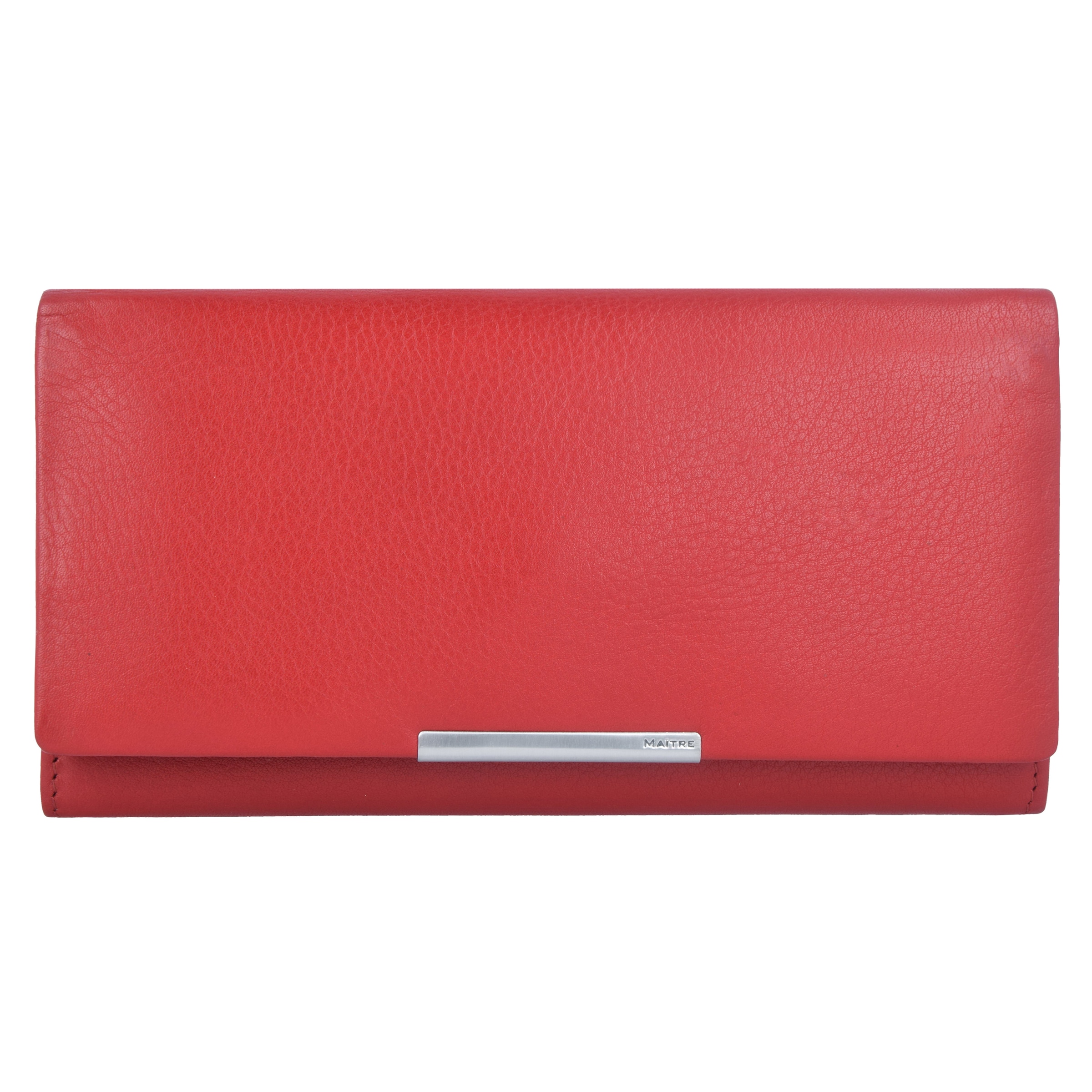 Maître Portemonnaie 'Belg Diedburg' in Rot: Vorderseite