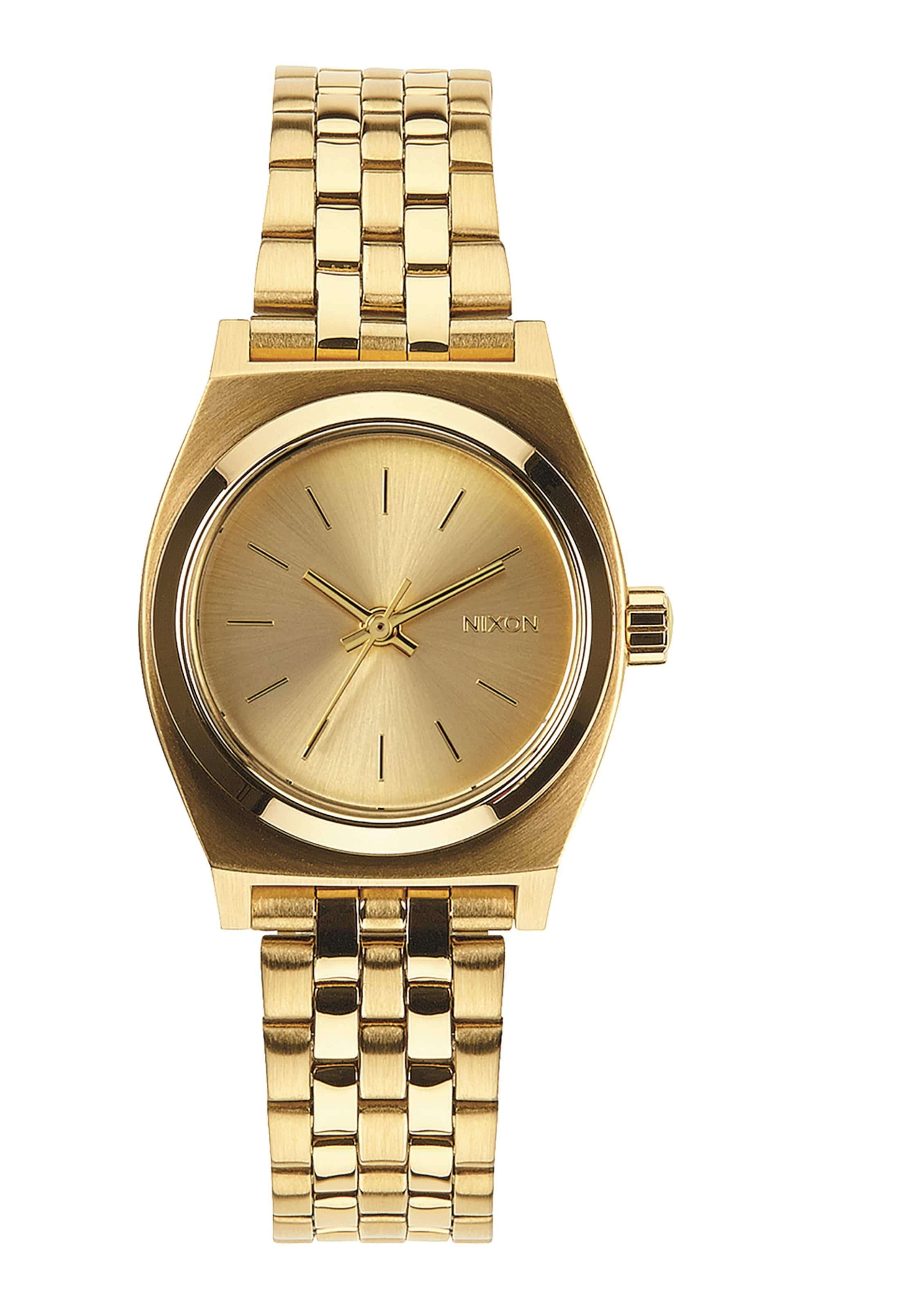 Nixon Analog klocka 'Small Time Teller' i guld