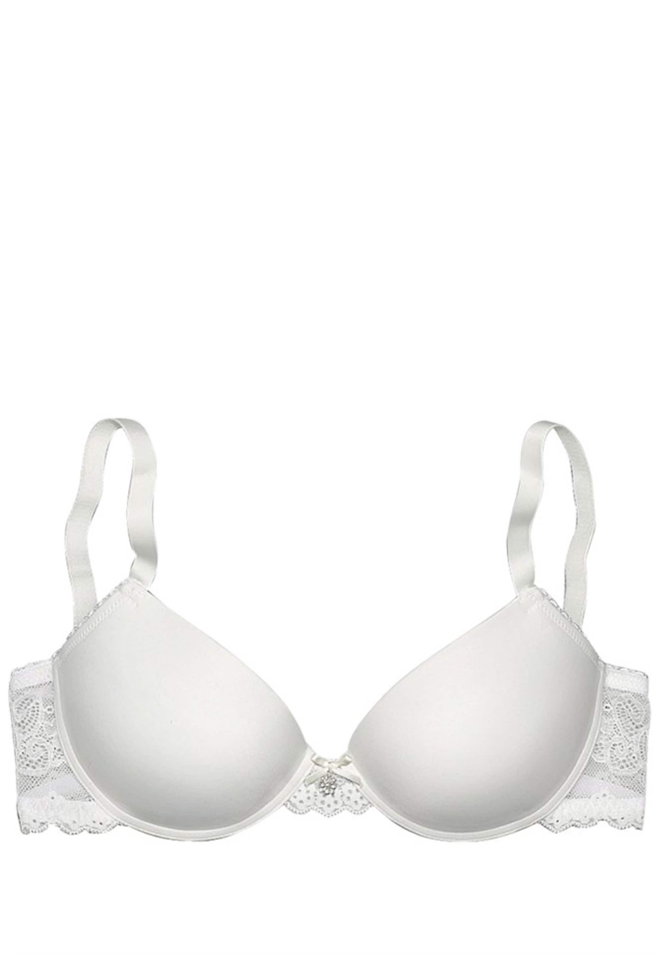 LASCANA Push-up Podprsenka - Biela: predná strana