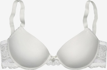 LASCANA Push-up Bra in White: front