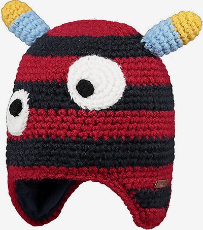Barts Beanie 'Gopi' in Light blue / Yellow / Red / Black / White, Item view