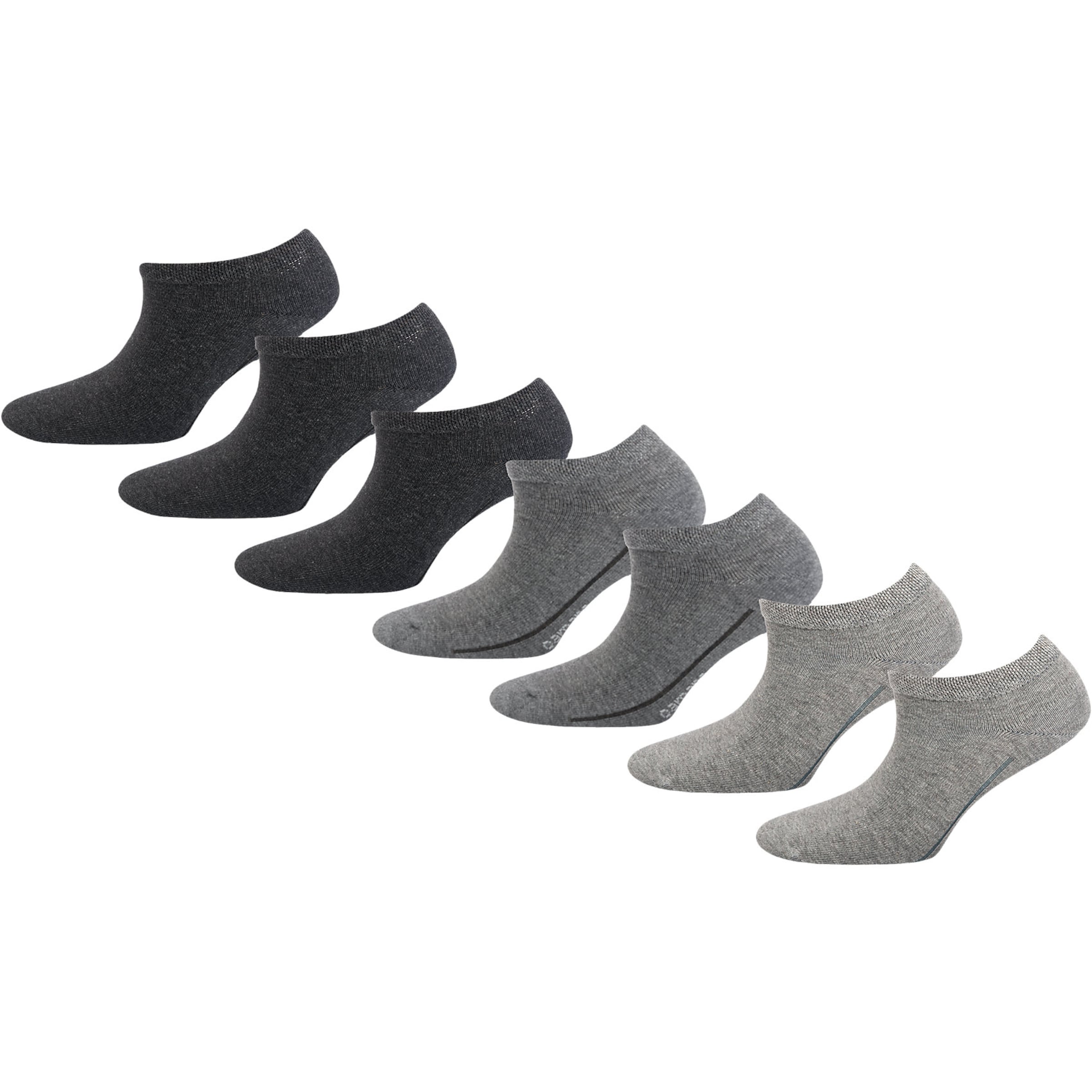 Calzino invisibile camano di colore grigio / antracite / grigio chiaro, Visualizzazione prodotti