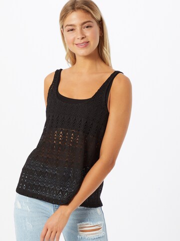 VERO MODA Top 'ISABELLA' w kolorze czarny: przód