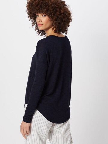 rag & bone Svetr 'Hudson L/S' – modrá: zadní strana