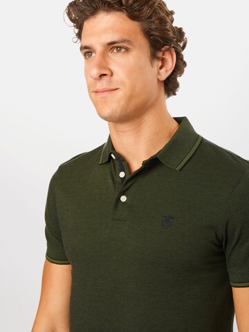 Coupe regular T-Shirt 'TWIST' SELECTED HOMME en vert