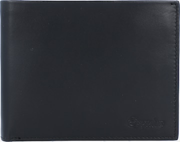 Esquire Wallet in Black: front