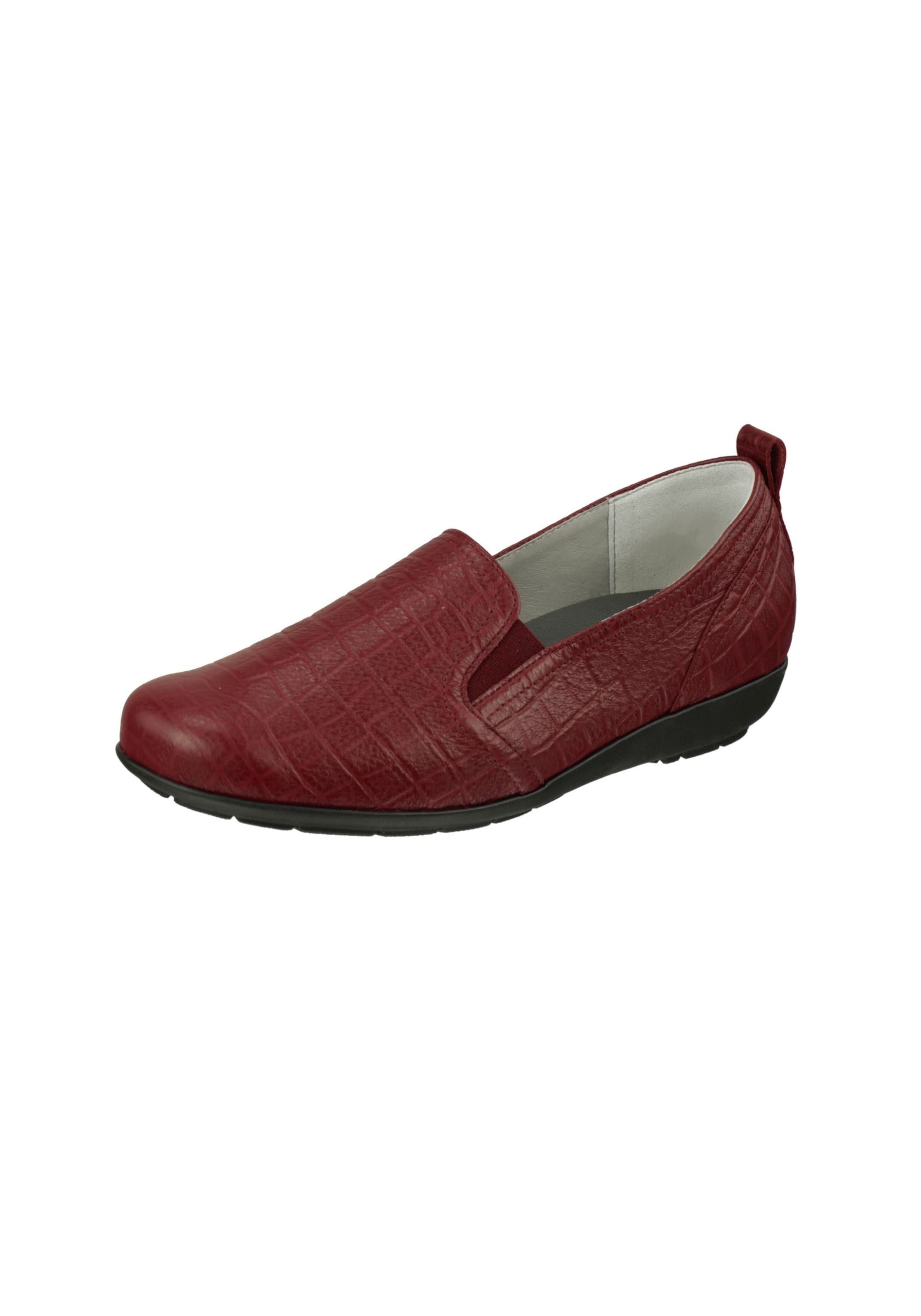 Natural Feet Slipper in Rot: Vorderseite