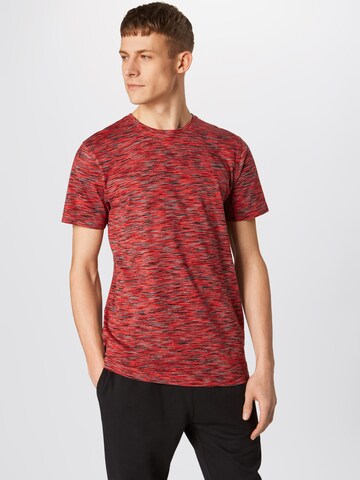 T-Shirt Urban Classics en rouge : devant