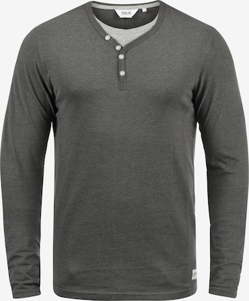 !Solid Layershirt 'Doriano' in Grau: predná strana