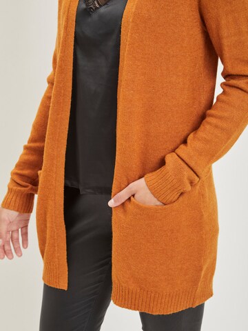 VILA Strickjacke 'Ril' in Braun