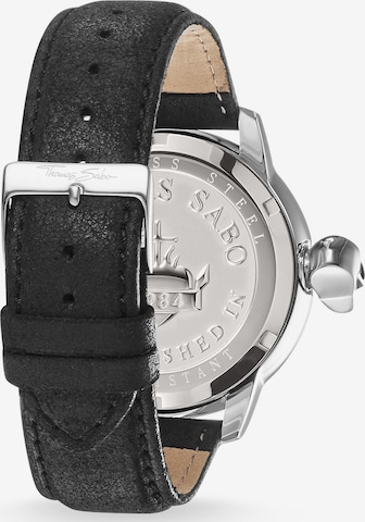 Thomas Sabo Quarzuhr in Schwarz