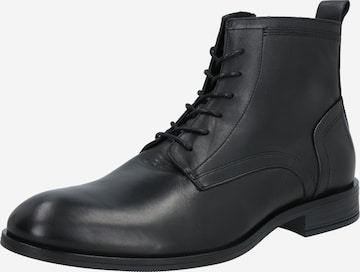 Bianco - Botas con cordones 'Biabyron' en negro: frente