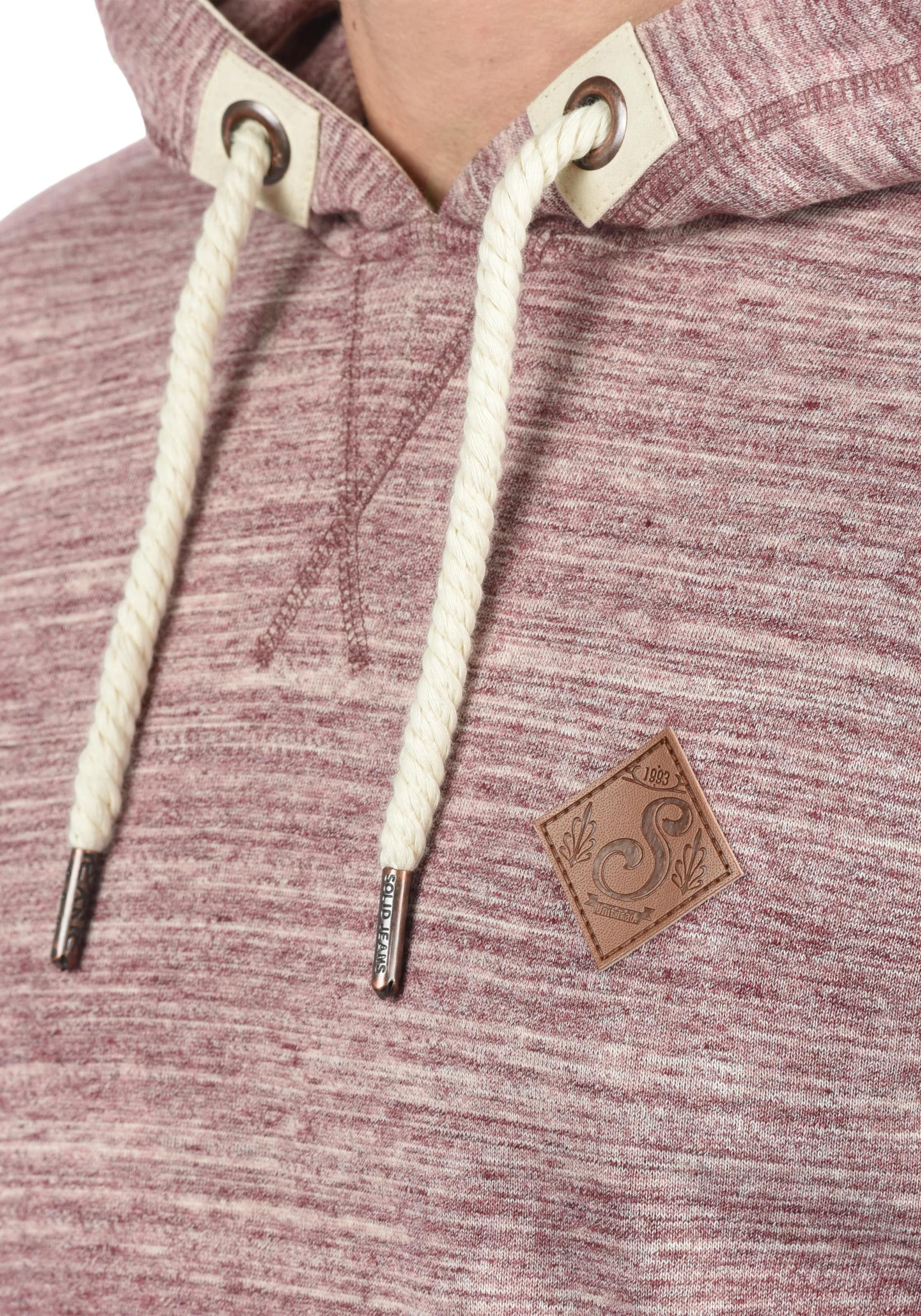 Felpa 'Kevin' di !Solid in rosso