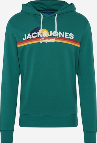 JACK & JONES Sweatshirt in Grün: predná strana