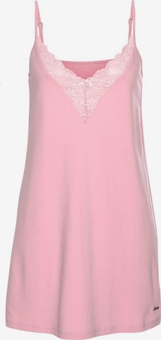 LASCANA Negligee 'Anemone' in Pink: front