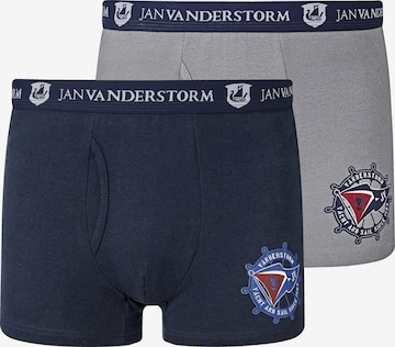 Jan Vanderstorm Boxer shorts ' Harri ' in Blue: front