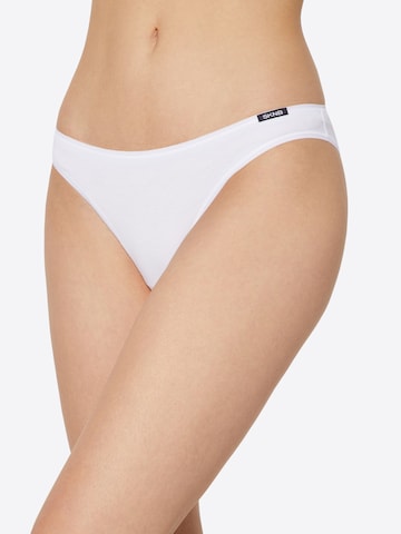 Skiny - Cueca 'Essentials Women' em branco: frente