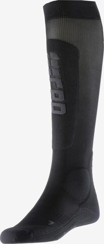 CEP Athletic Socks in Black: front