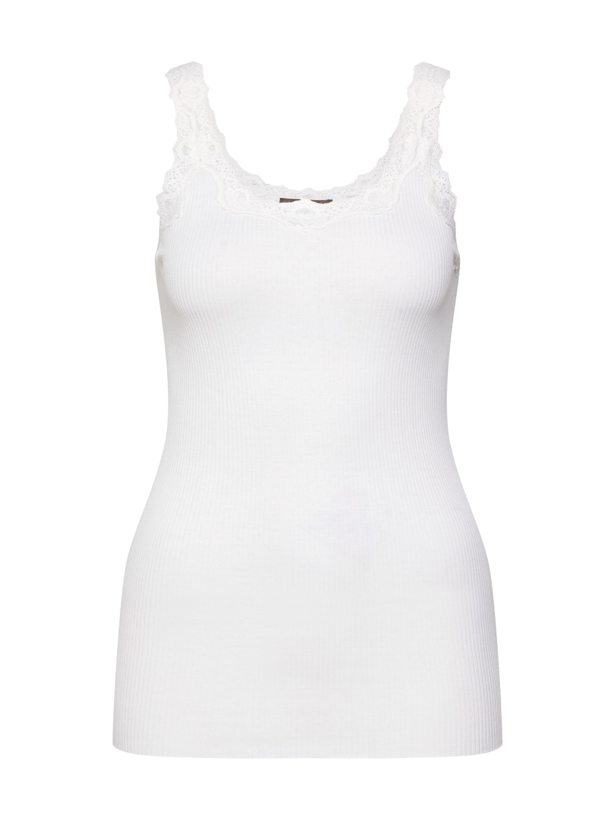 Haut rosemunde en blanc : devant