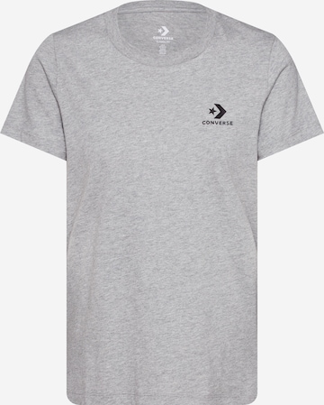 T-shirt CONVERSE en gris : devant