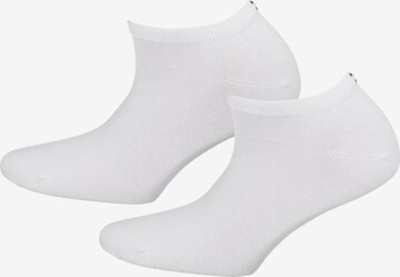 Chaussettes Tommy Hilfiger Underwear en blanc : devant