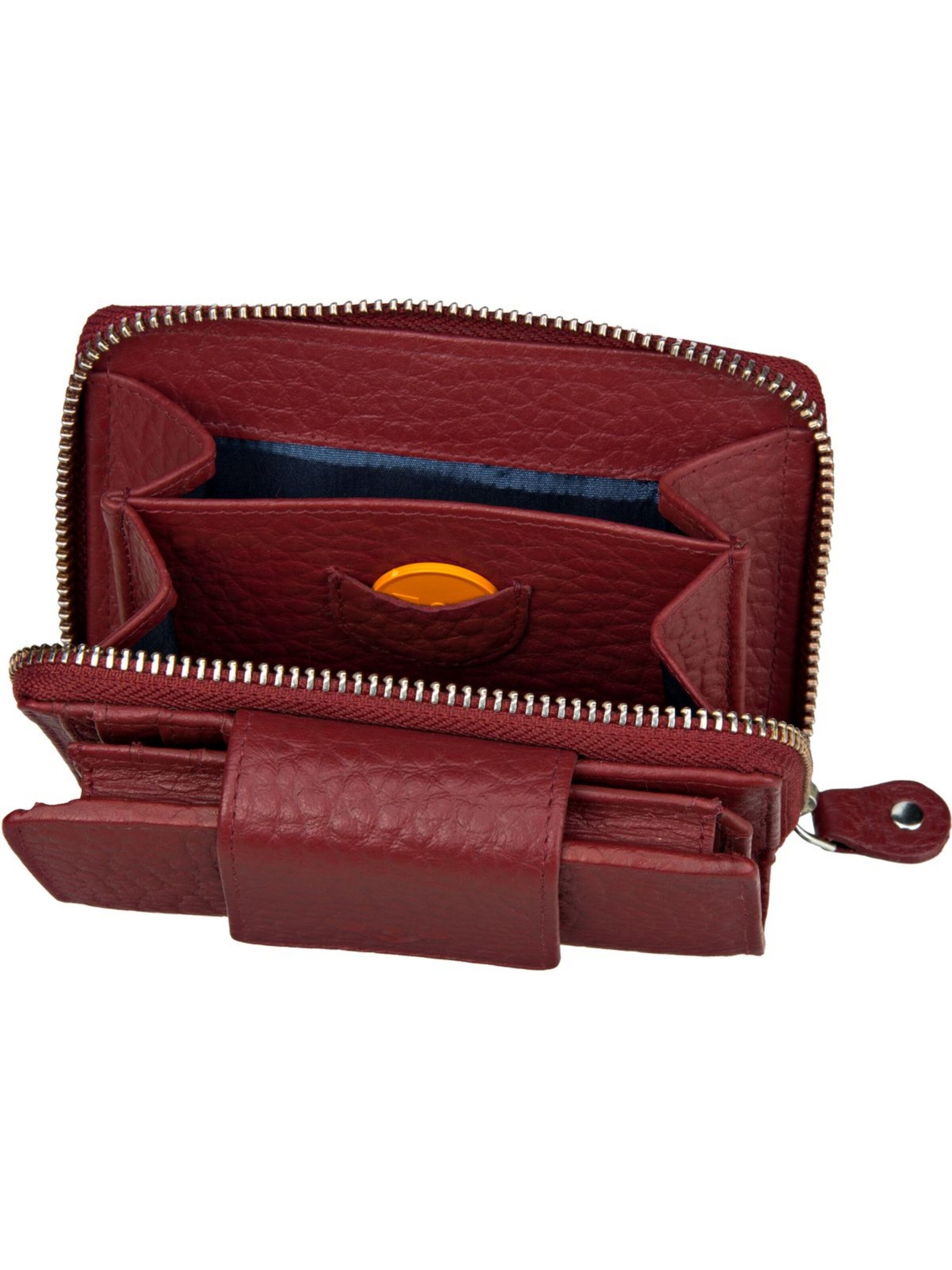 Portamonete 'Hirsch 70216' di VOi in rosso